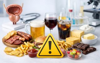 غذاهای مضر برای بزرگی پروستات