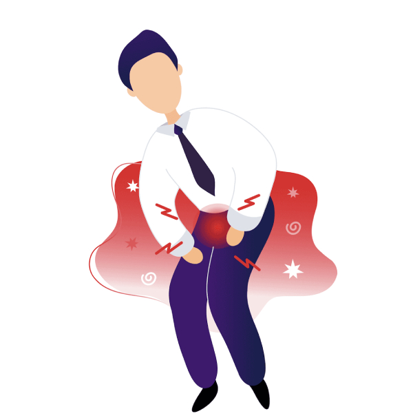 علت سنگینی بیضه